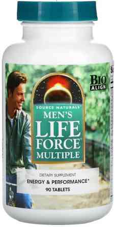 Вітаміни для чоловіків Source Men's Multiple Naturals 90 таблеток Київ