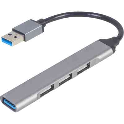 Концентратор Gembird USB-A to USB 3.1 Gen1 (5 Gbps), 3 х USB 2.0 (UHB-U3P1U2P3-02) Винница