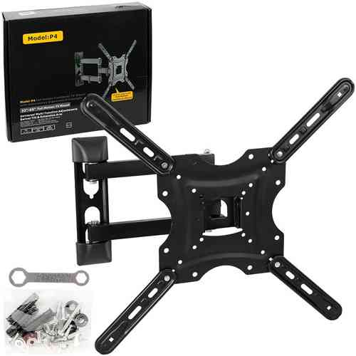 Кронштейн поворотный, крепление для телевизора ТВ монитора, 32-65", P4 Винница