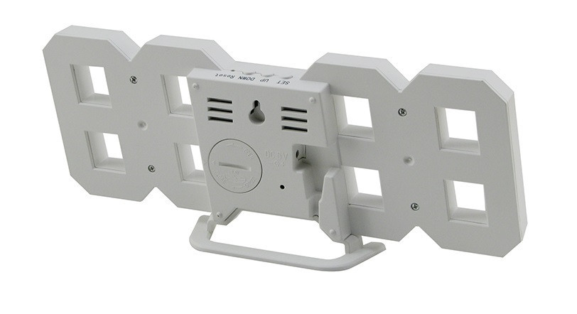 Електронні годинники VST-1089, 6802 + Температура / синя підсвітка Дніпро - фото 3