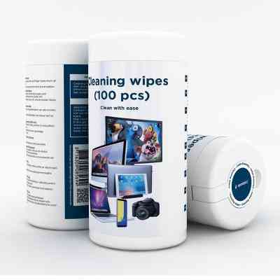 Салфетки Gembird TFT/LCD, 100 шт (CK-WW100-01) Винница