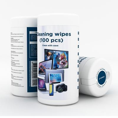 Серветки Gembird TFT/LCD, 100 шт (CK-WW100-01) Вінниця - фото 1