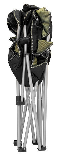 Розкладне туристичне крісло Time Eco TE-17 SD-140, чорно-зелене Київ - фото 5