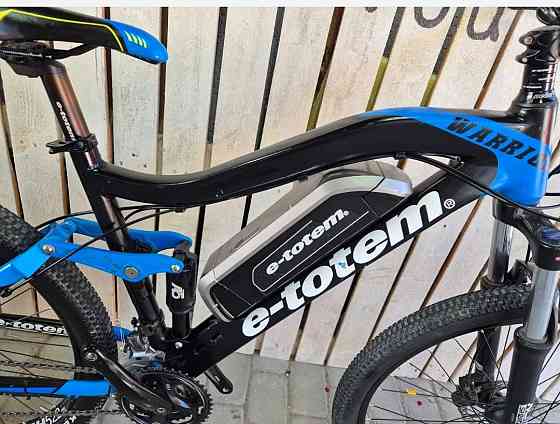 Електровелосипед двопідвіс гідравліка бу E-Totem Warrior 27.5 M48 Київ