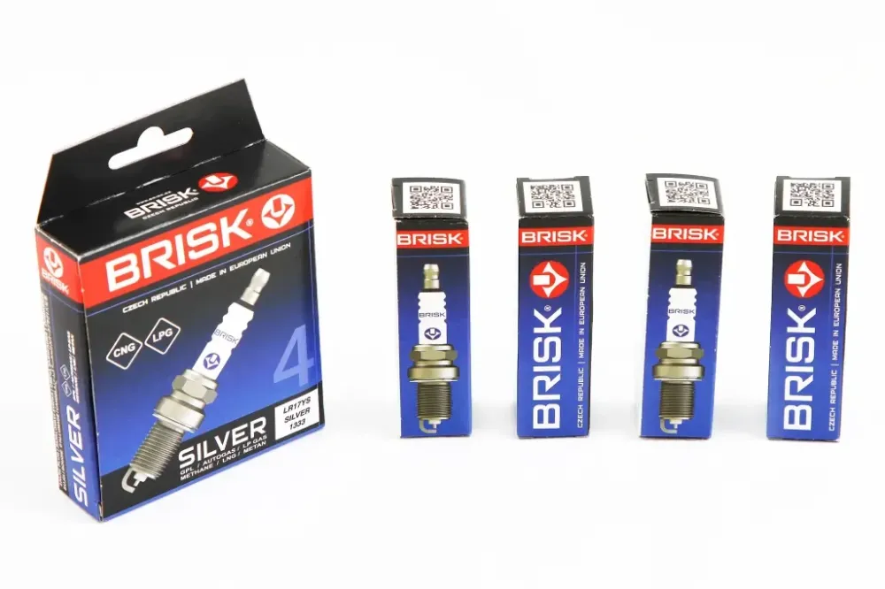 Свічки Brisk Silver 2110 газ (включаючи на 21, зазор 0.7) Вінниця - фото 2