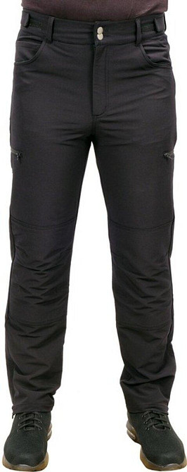 Штани робочі для літнього сезону, чорні YATO, розмір XXL; 7 кишень, 94%- поліестер, 6%-еластан(DW) Одесса - изображение 1