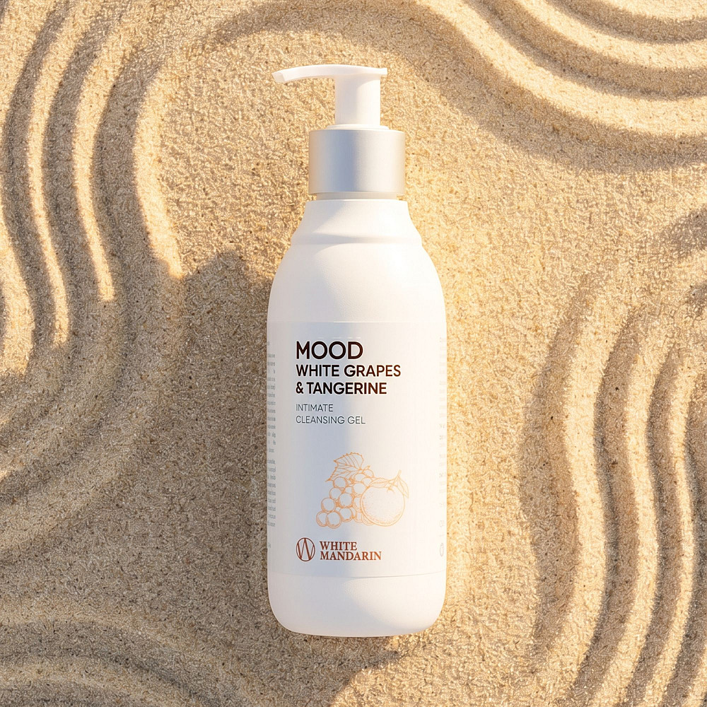 Гель для интимной гигиены Белый виноград Мандарин Mood WHITE GRAPES & TANGERINE White Mandarin 280 мл Киев - изображение 4
