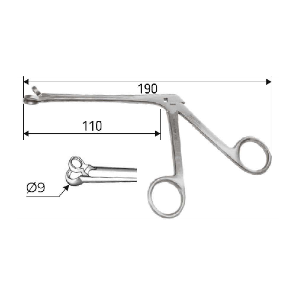 Щипцы-выкусыватели Hartmann, 19 см, J-32-910 Днепр - изображение 2