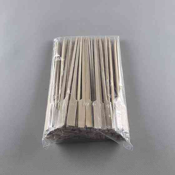 Деревянные бамбуковые шпажки Гольф 20см,100 шт (1 пачка) Харьков