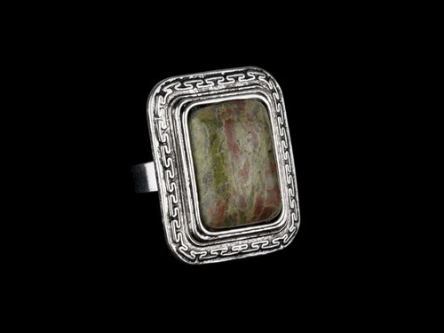 Кольцо с камнем яшма Киев - изображение 1