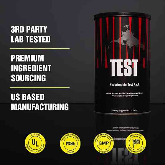 Тестостероновий бустер Universal Nutrition Animal Test 21pac Луцьк
