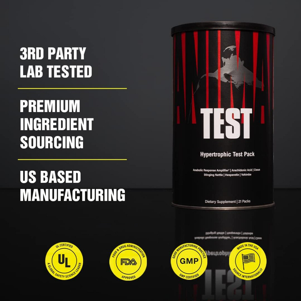 Тестостероновий бустер Universal Nutrition Animal Test 21pac Луцьк - фото 5