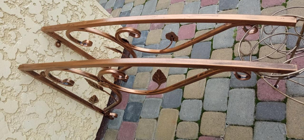 Боковины для козырька кованые 1 м V-008 Киев - изображение 4