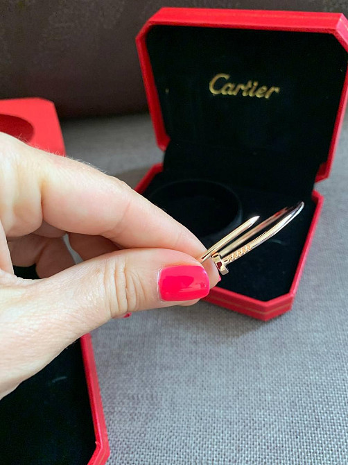 Cartier браслет цвях з упаковкою/карт'я браслет лимонне золото в пакованні Одеса - фото 1