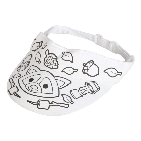 Кепка-розмальовка з тканинними маркерами (4 кольори), дитячий набір для творчості, дизайн Лисиця Кам'янець-Подільський