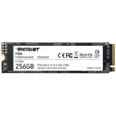 Накопитель SSD M.2 2280 256GB Patriot (P300P256GM28) Винница - изображение 1