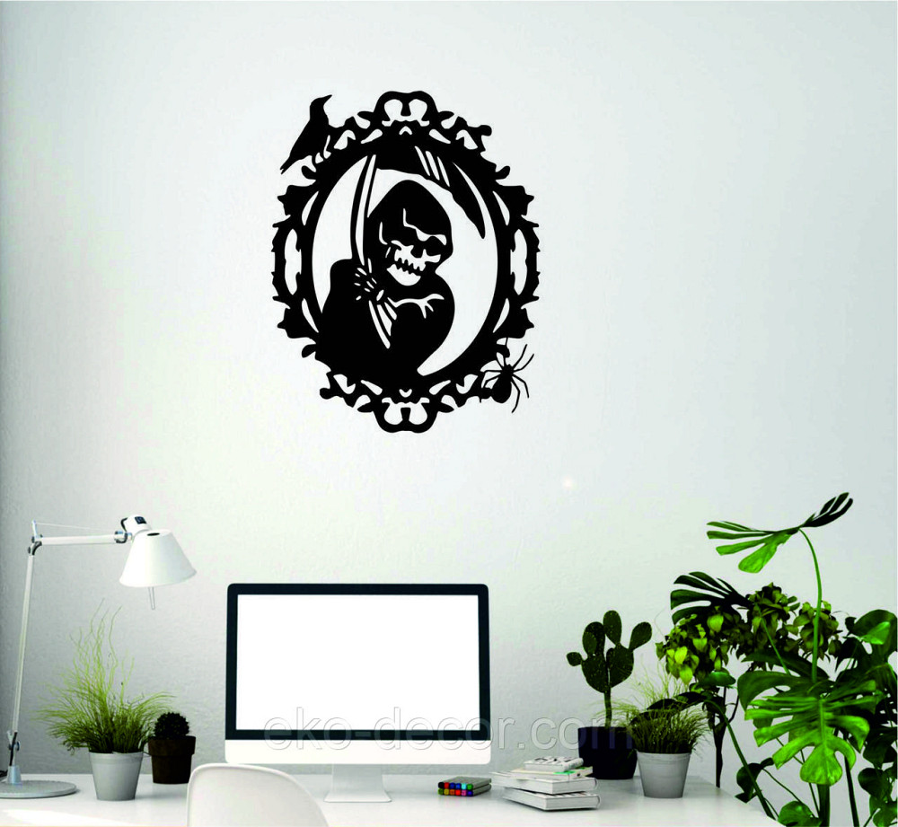 Декоративне настінне Панно «Смерть з косою», Декор на стіну Київ - фото 6