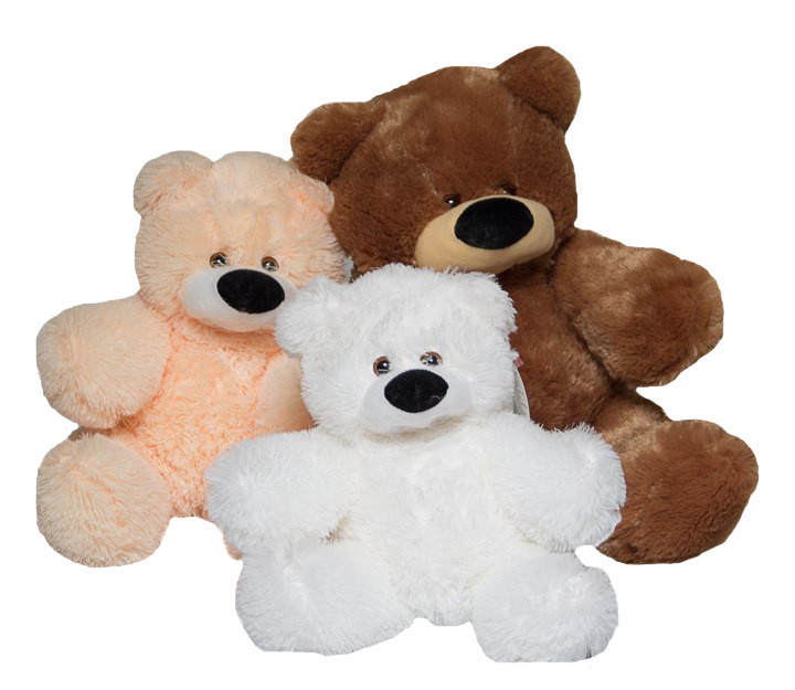 Мягкая игрушка мишка Алина Бублик 70 см персиковый Киев - изображение 3