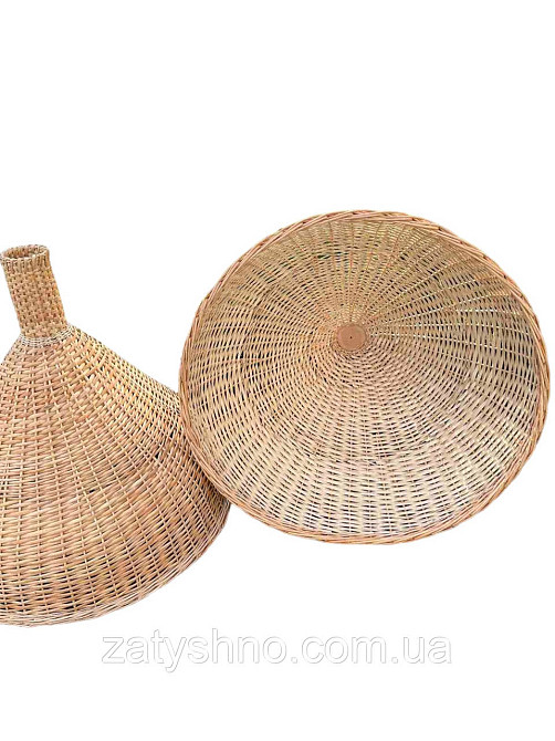 Люстра плафон плетеные  большие в ресторан Киев - изображение 6