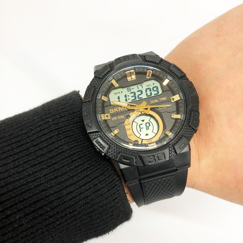 Армійські годинники топ SKMEI 1881GDWT, Стильні тактичні годинники для чоловіків Рибальські CK-35 Івано-Франківськ - фото 6