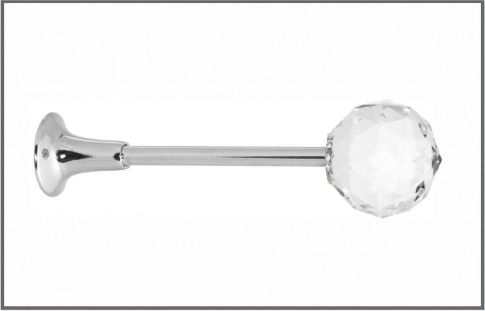 Підхват для штор Orvit Балло-кристал 120 х 30 мм Хром (00-00001155) Львов - изображение 3