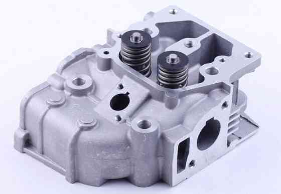 Головка блока в сборе /КАМА (под 2 болта) - мотоблок 186F Мукачево