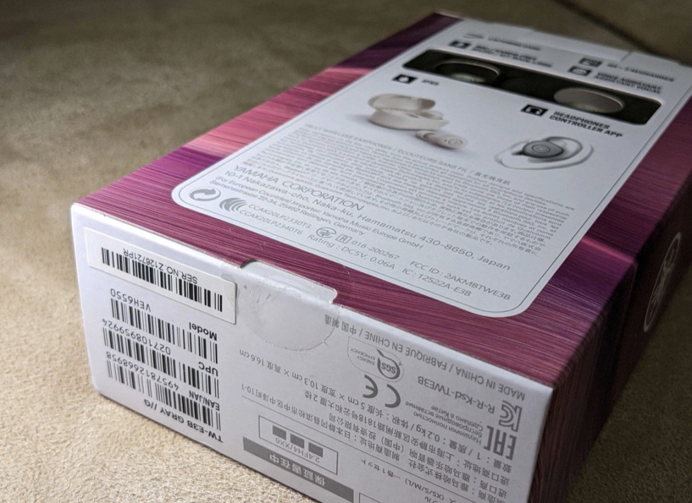 Бездротові навушники Yamaha TW-E3B Харків - фото 7