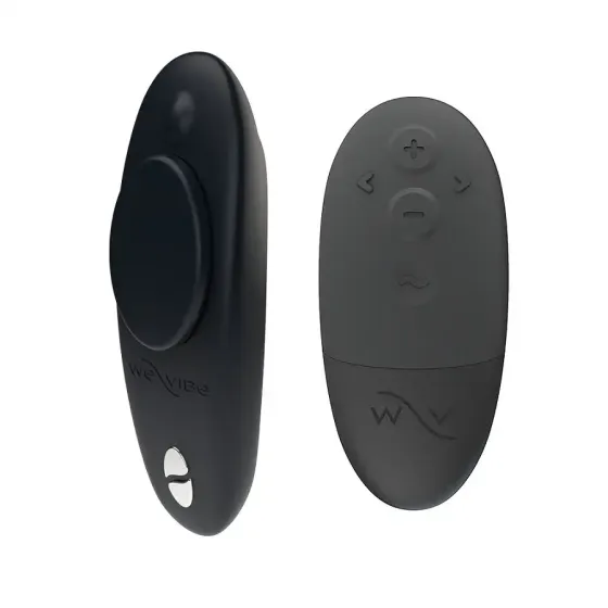 Смарт-вібратор у трусики We-Vibe Moxie+ Satin Black, оновлений пульт ДК Львів