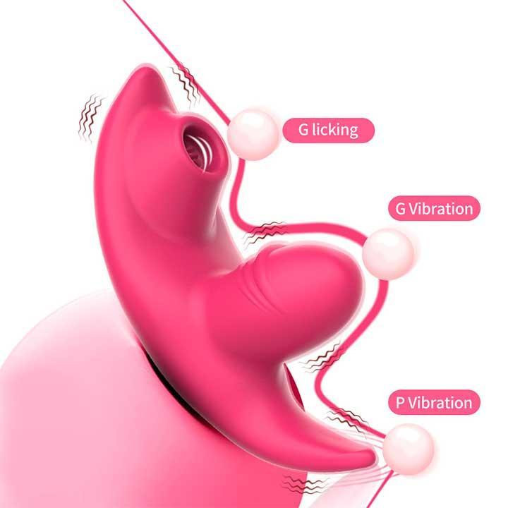 Смарт-вібратор у трусики Love Spouse Tongue — Смарт вібратори Вінниця - фото 8