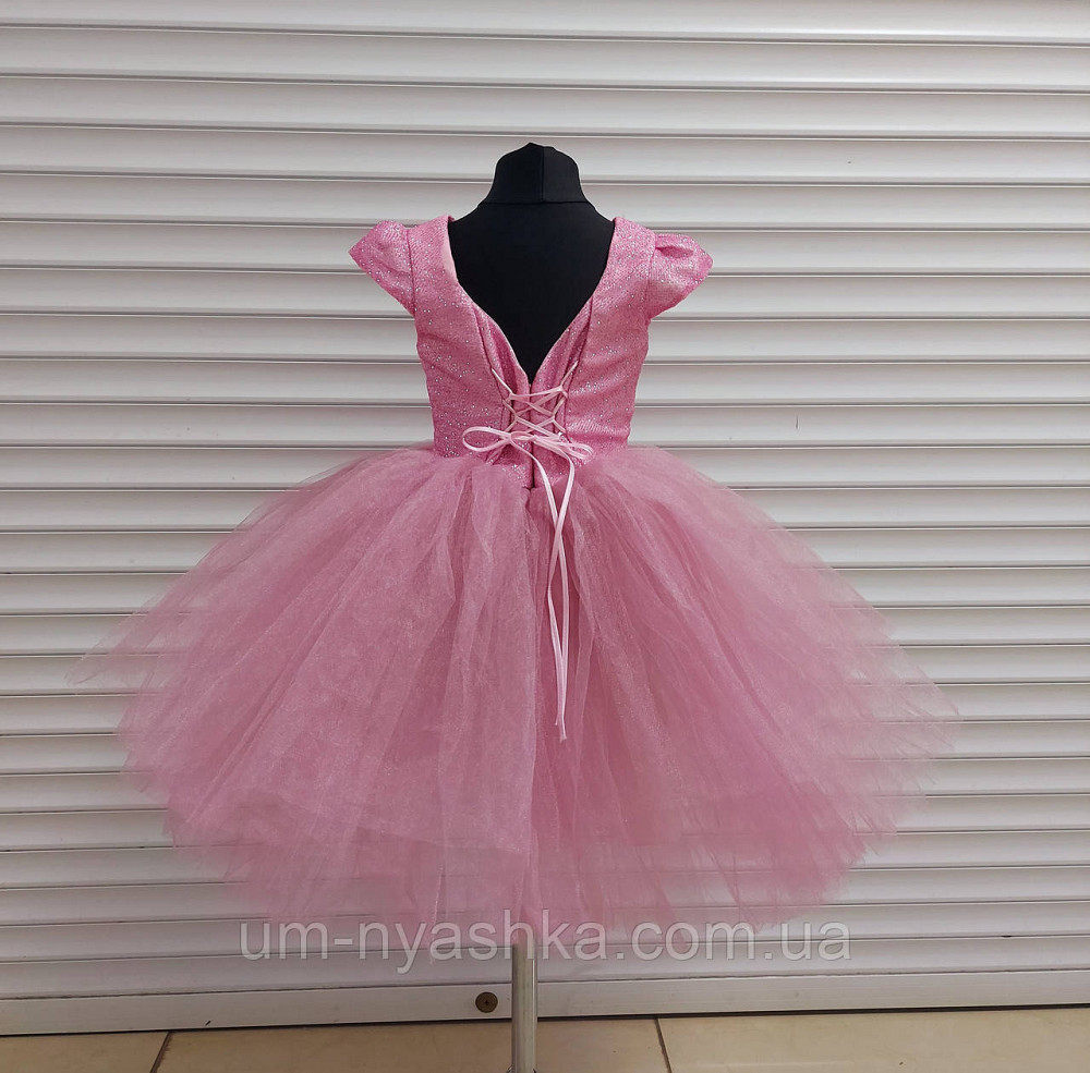 Нарядное розовое платье на девочку на 3-5 лет Кривой Рог - изображение 3