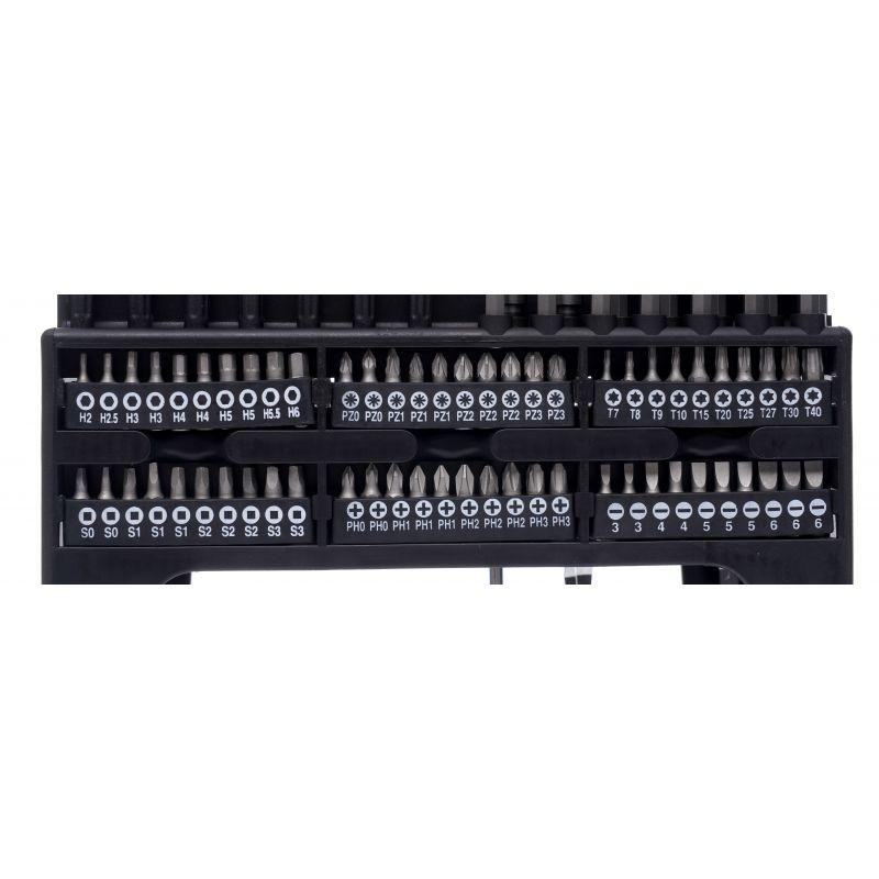 Набор отверток и бит Kraft & Dele KD10958 122 предмета Киев - изображение 7