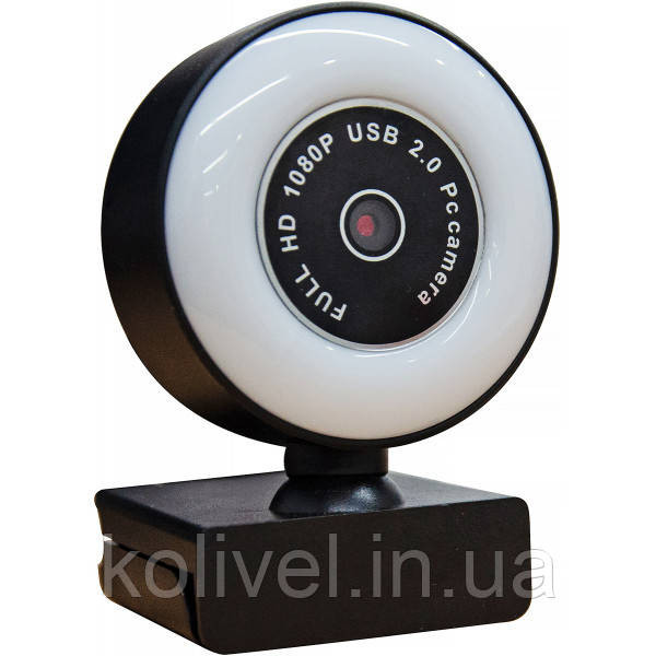 Веб-камера OKey WB230 FHD 1080P, LED підсвітка, USB (WB230) Київ - фото 3