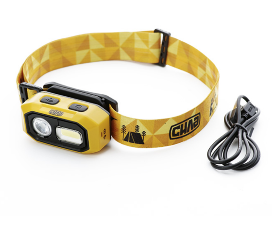 Ліхтарик LED налобний 480Lm 1450mAh з сенсором Тесла СИЛА Житомир