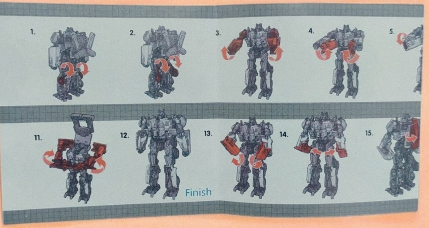 Робот Трансформер ОПТИМУС ПРАЙМ 18см Білий OPTIMUS PRIME + аксесуари. Київ - фото 1