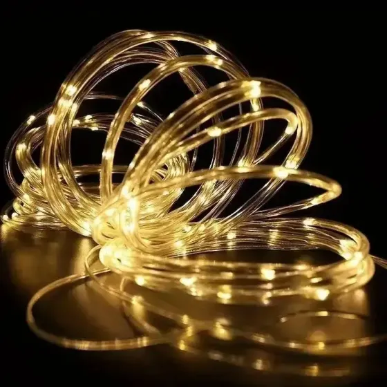 Светодиодная гирлянда "Трубка" 20м 200 LED, теплый белый Коломия