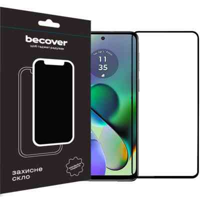 Скло захисне BeCover Motorola Moto G54 / G54 Power Black (710107) Вінниця
