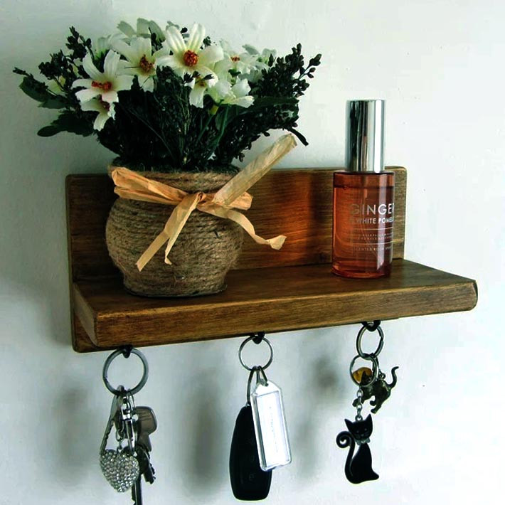 Ключница деревянная 