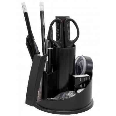 Настільний набір H-Tone 12 предметів, чорний (KIT-HT-JJ41006) Вінниця