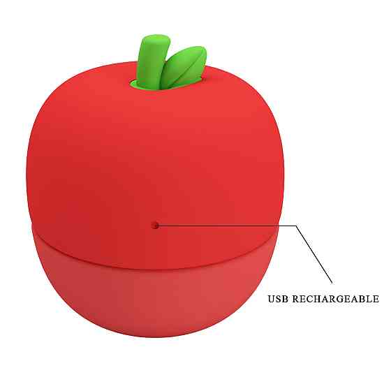 Вібростимулятор PRETTY LOVE APPLE SECRET, 12 licking settings, Silicone ABS Sex Aura Київ