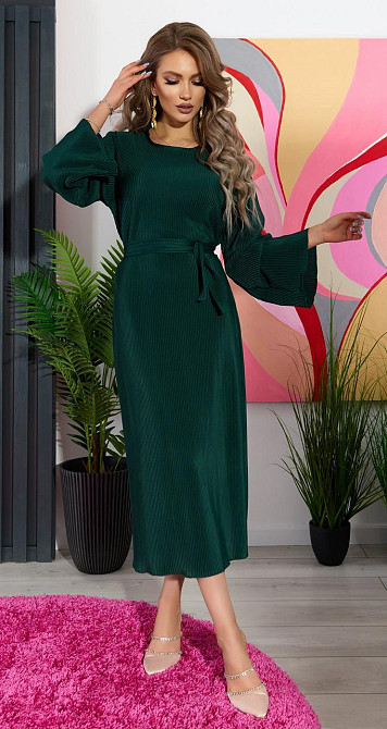 Довга сукня плісе (48) Київ - фото 3