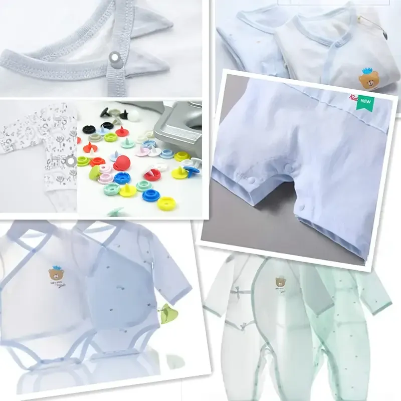 Набор установщика кнопок с 24 цветами для рукоделия Киев - изображение 8