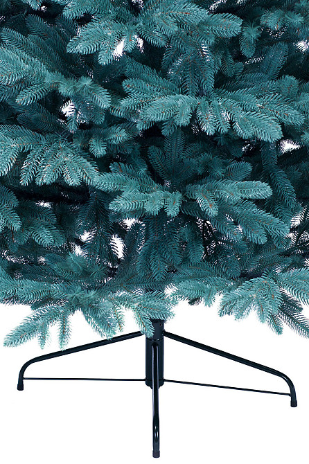 Штучна пухнаста ялинка Еліт (висота 1.50 м) лита (Блакитна) Вінниця - фото 7