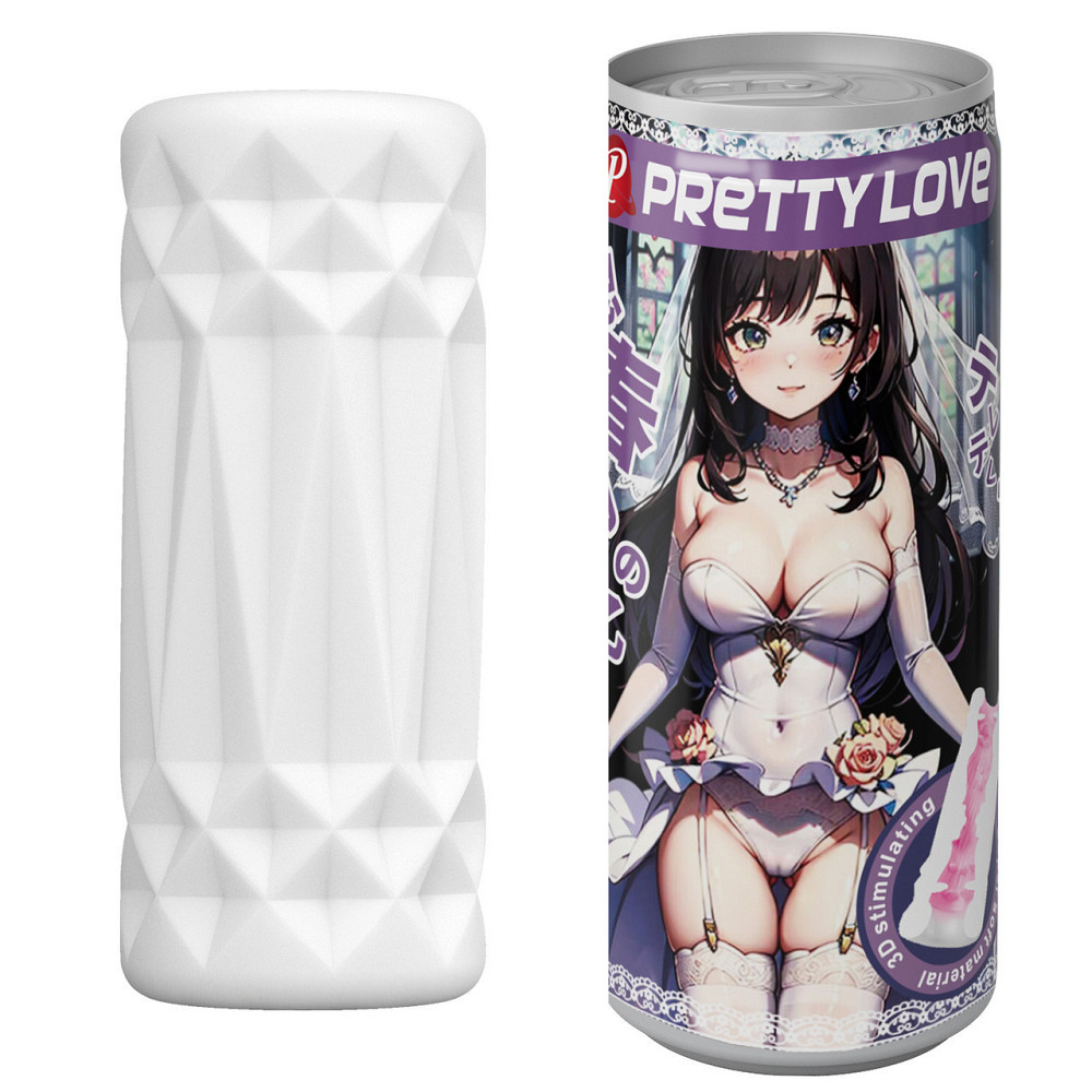 Мастурбатор PRETTY LOVE Pop-Top в виде банки, фиолетовый, 9 х 3.5 см Sex Aura Киев - изображение 1