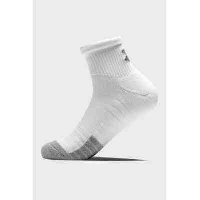 Носки Under Armour 1353262-100 Heatgear Quarter 3 пари Білий LG (192811960434) Винница