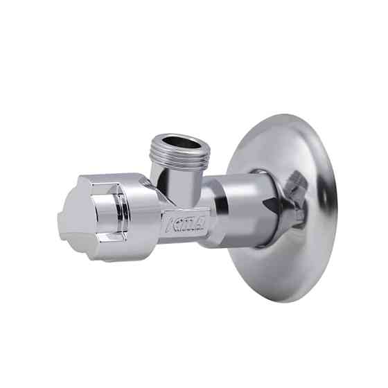 Кран приладовий буксовий Icma 1/2"х3/8" кутовий No519 Київ