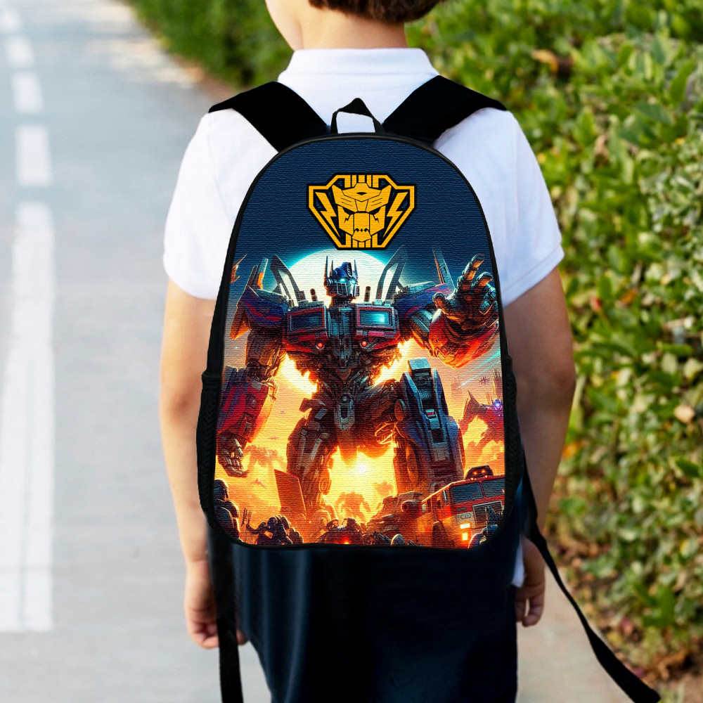 Рюкзак дитячий Трансформери «Transformers» 34х27см, міський ранець для хлопчика з принтом (00566) Київ - фото 1