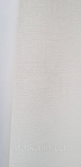 Обои виниловые на флизелине A.S.Creation UNITA 1.06x10 однотонные под ткань лен матовые белые теплые 32451-1 Киев - изображение 3