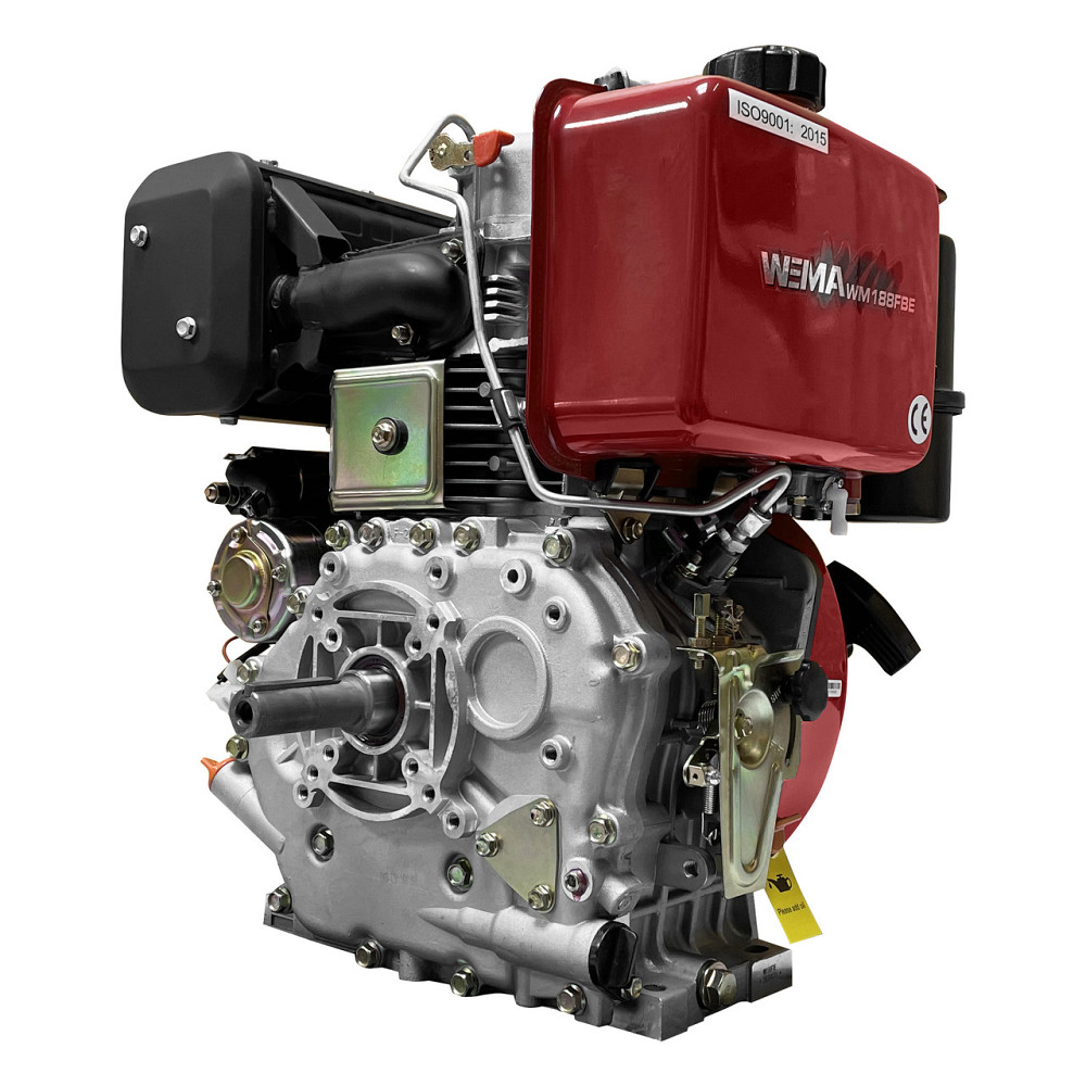 Двигатель дизельный Weima WM188FBE (вал под шлицы) 12 л.с. эл.старт, съемный цилиндр Харьков - изображение 8