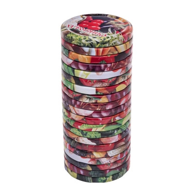 Кришка для банки Хуторянка Еліт євро Твіст Офф 20 шт (Еліт закаточна євро Твіст Офф 20 шт) Вінниця - фото 3