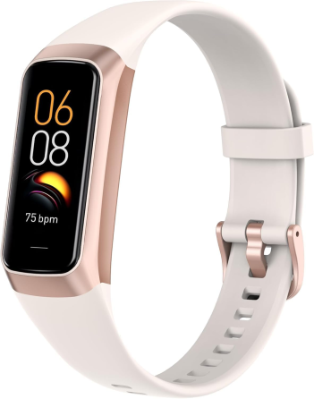 Фітнес-браслет TROTY 1,1″ AMOLED, пульсометр, вимірювання SpO₂, моніторинг сну, 25 спортивних режимів, IP-трекер для Android та iO Київ